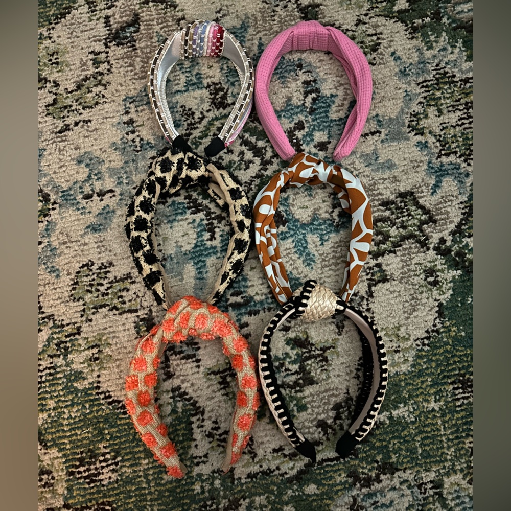 Lot of topknot headbands-never worn